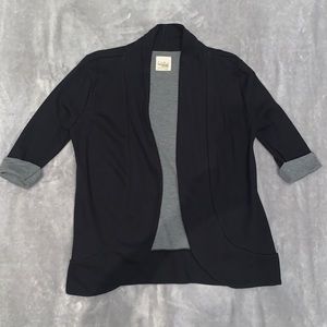 Zara 3/4 sleeve soft blazer cardigan